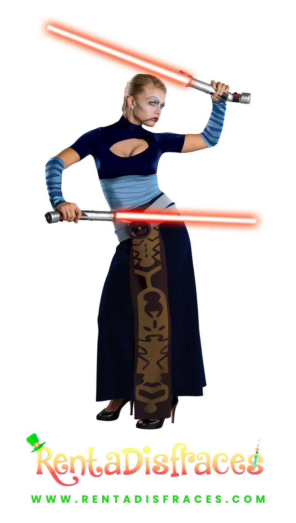 195.- Disfraz de Asajj Ventress