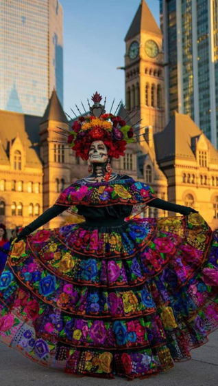 610.- Disfraz de Catrina Chiapaneca