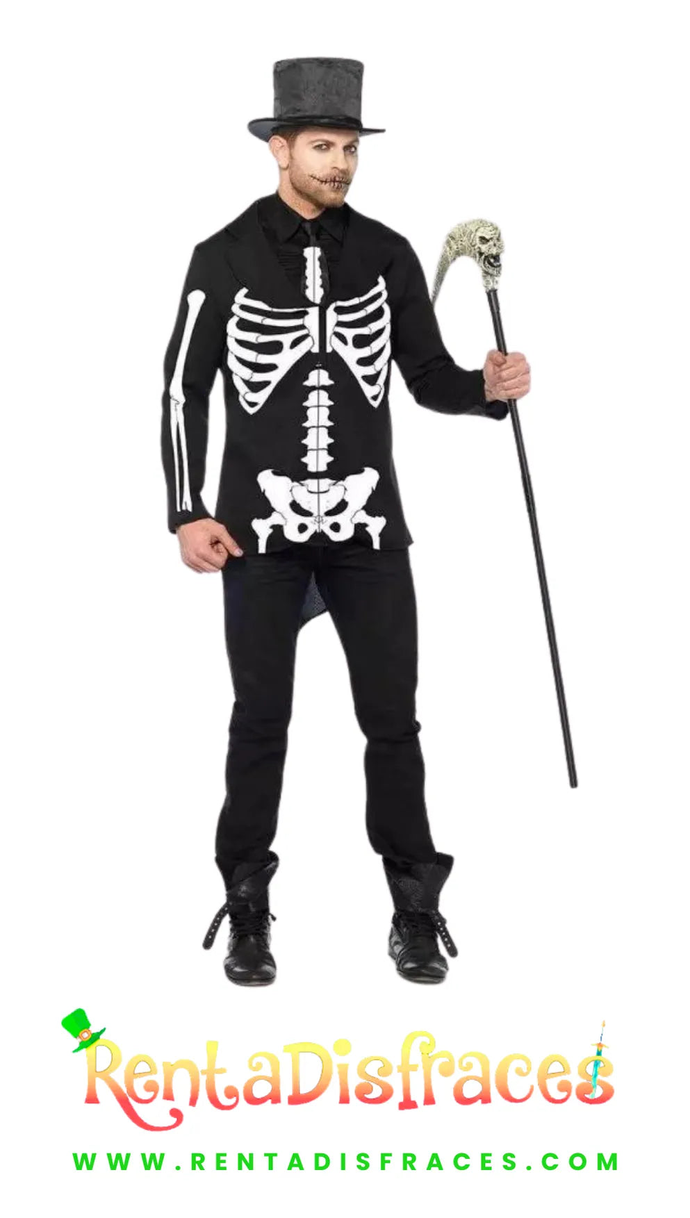 Disfraz de Caballero Calavera