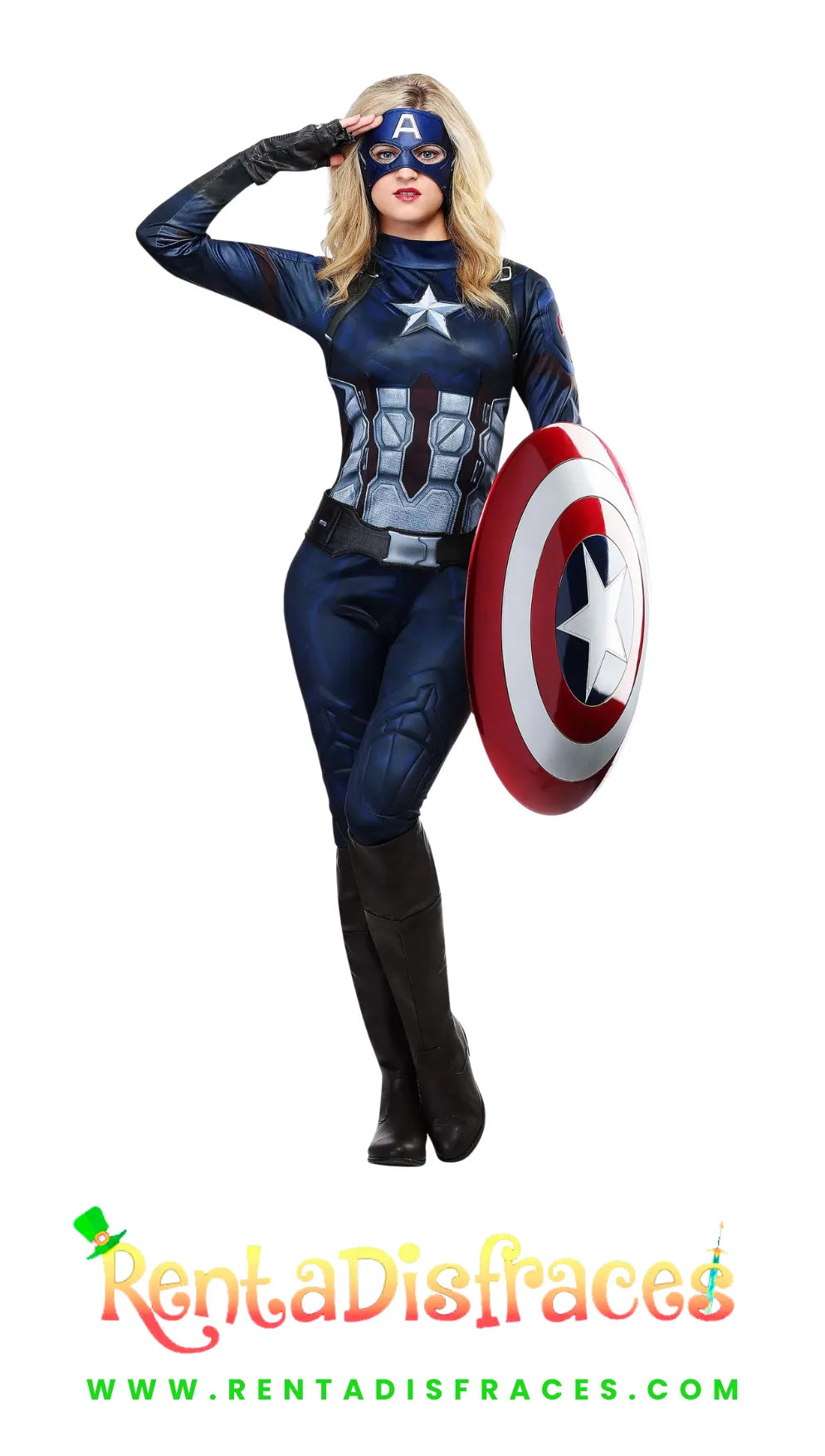 Disfraz de Capitán América Sexy