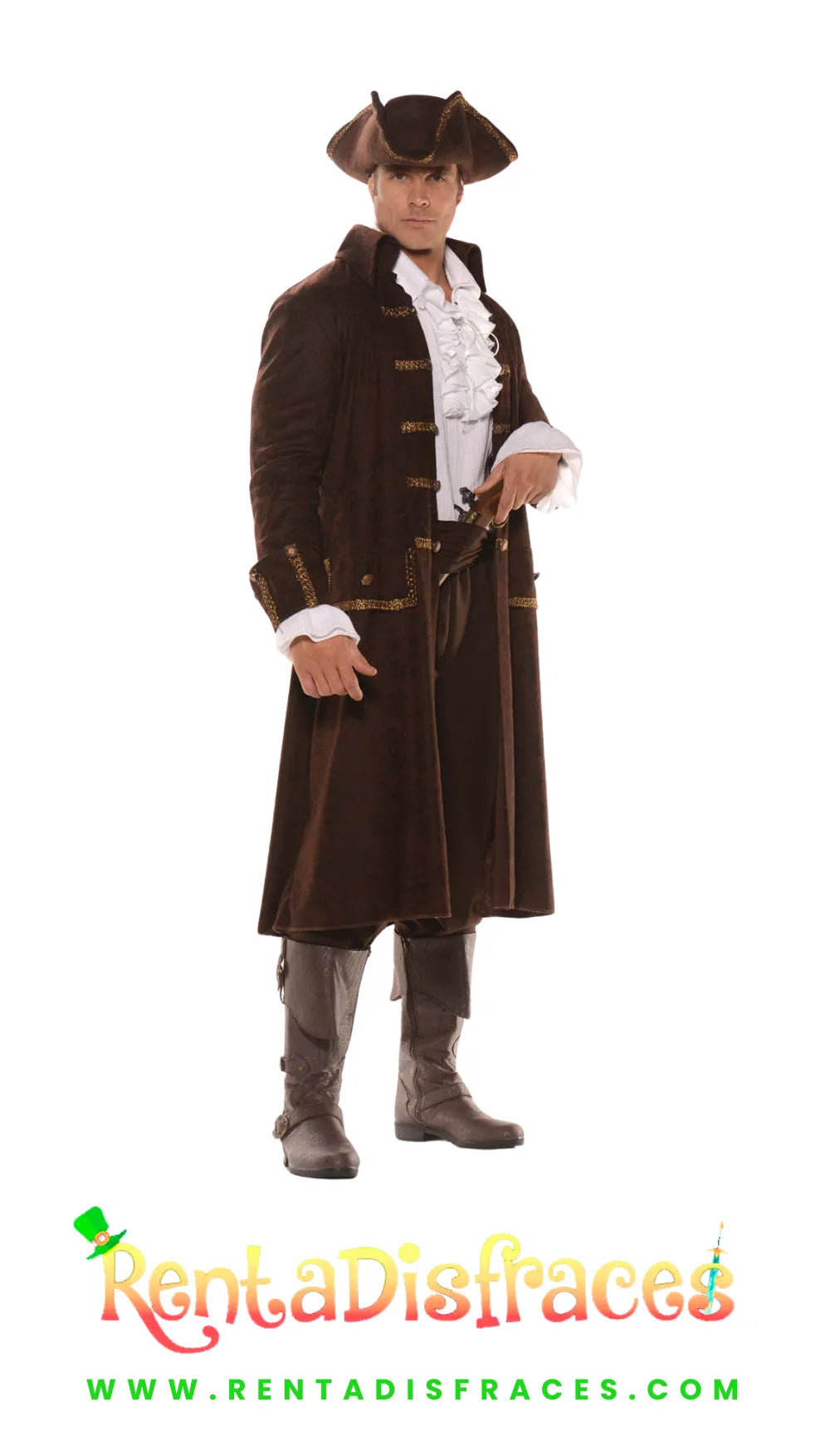 416.- Disfraz de Capitán Morgan