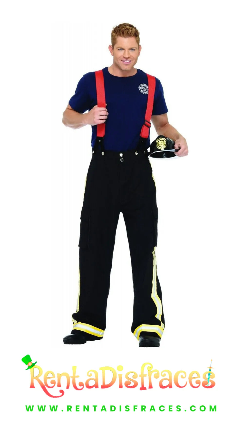 463.- Disfraz de Capitán bombero