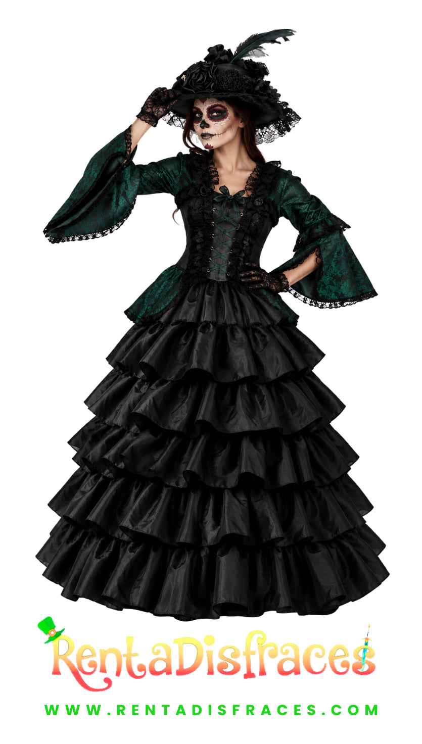 Disfraz de Catrina Burlesque