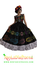 Disfraz de Catrina Chiapaneca