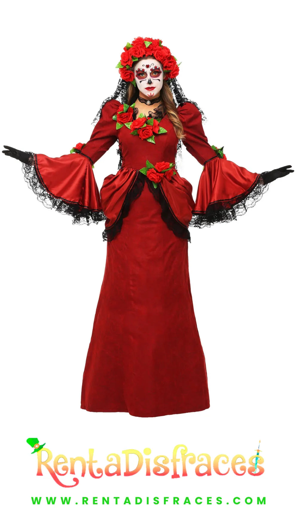 Disfraz de Catrina Día de Muertos