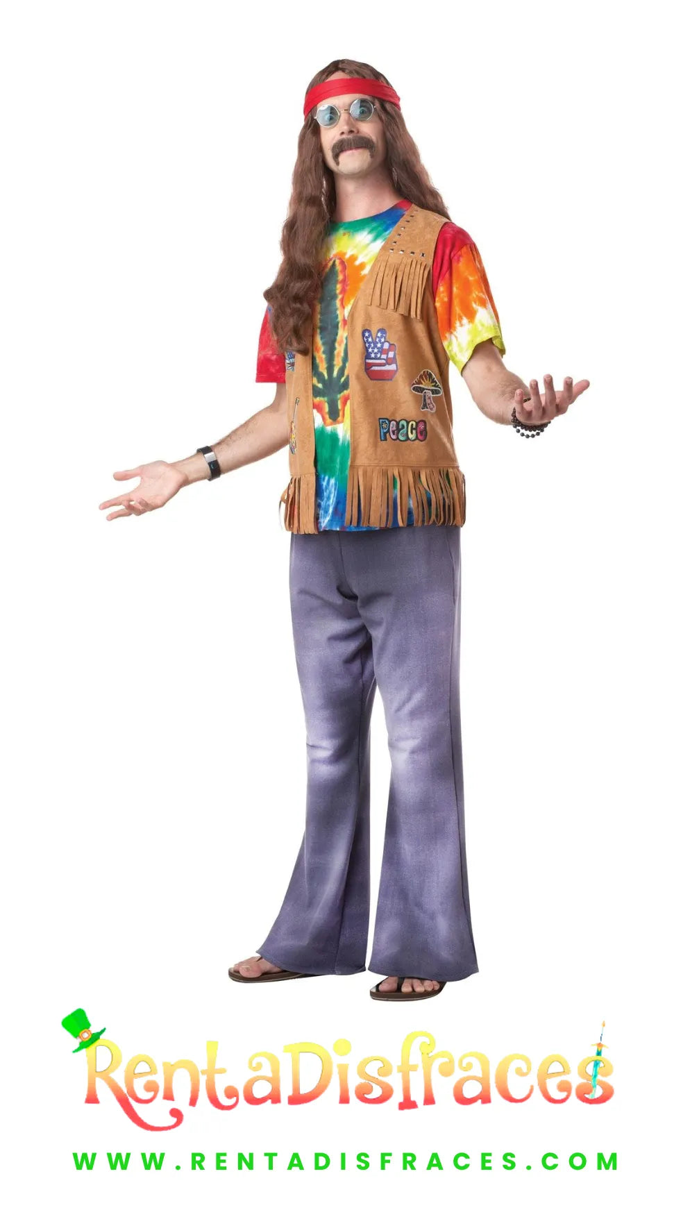 Disfraz Color’s Hippie
