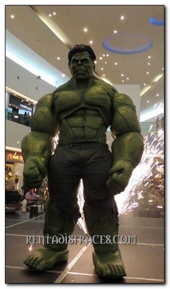 092.- Disfraz de Hulk de lujo
