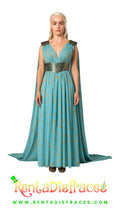 246.- Disfraz de Daenerys Targaryen mod aqua