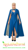 245.- Disfraz de Daenerys Targaryen mod azul rey