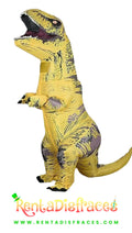 Disfraz de Dinosaurio amarillo