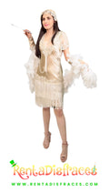 Disfraz Gatsby arena de lujo
