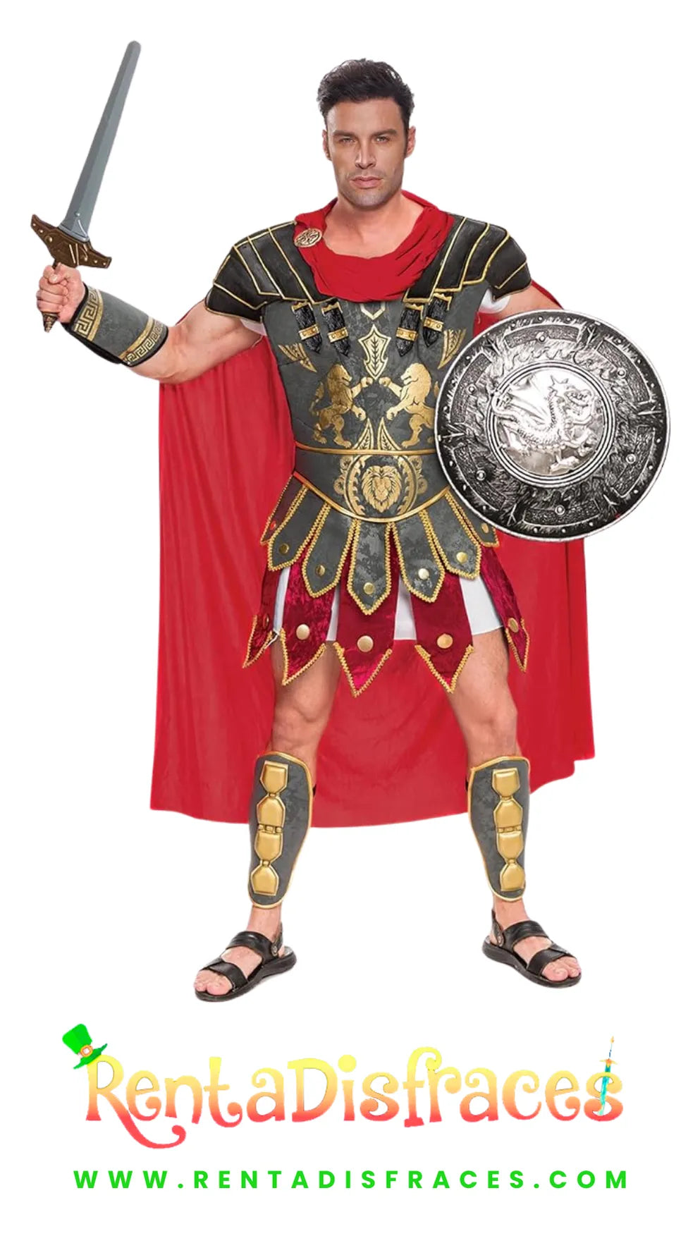 Disfraz de Gladiador del Coliseo Romano