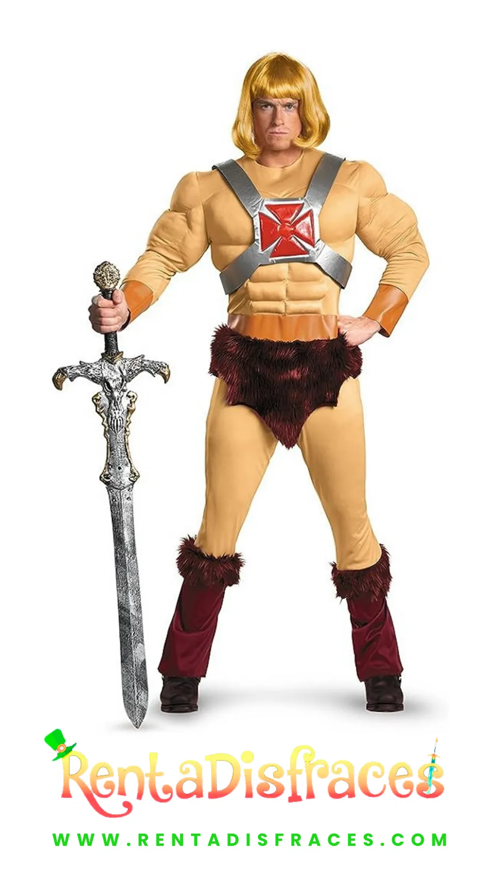 124.- Disfraz de He-Man