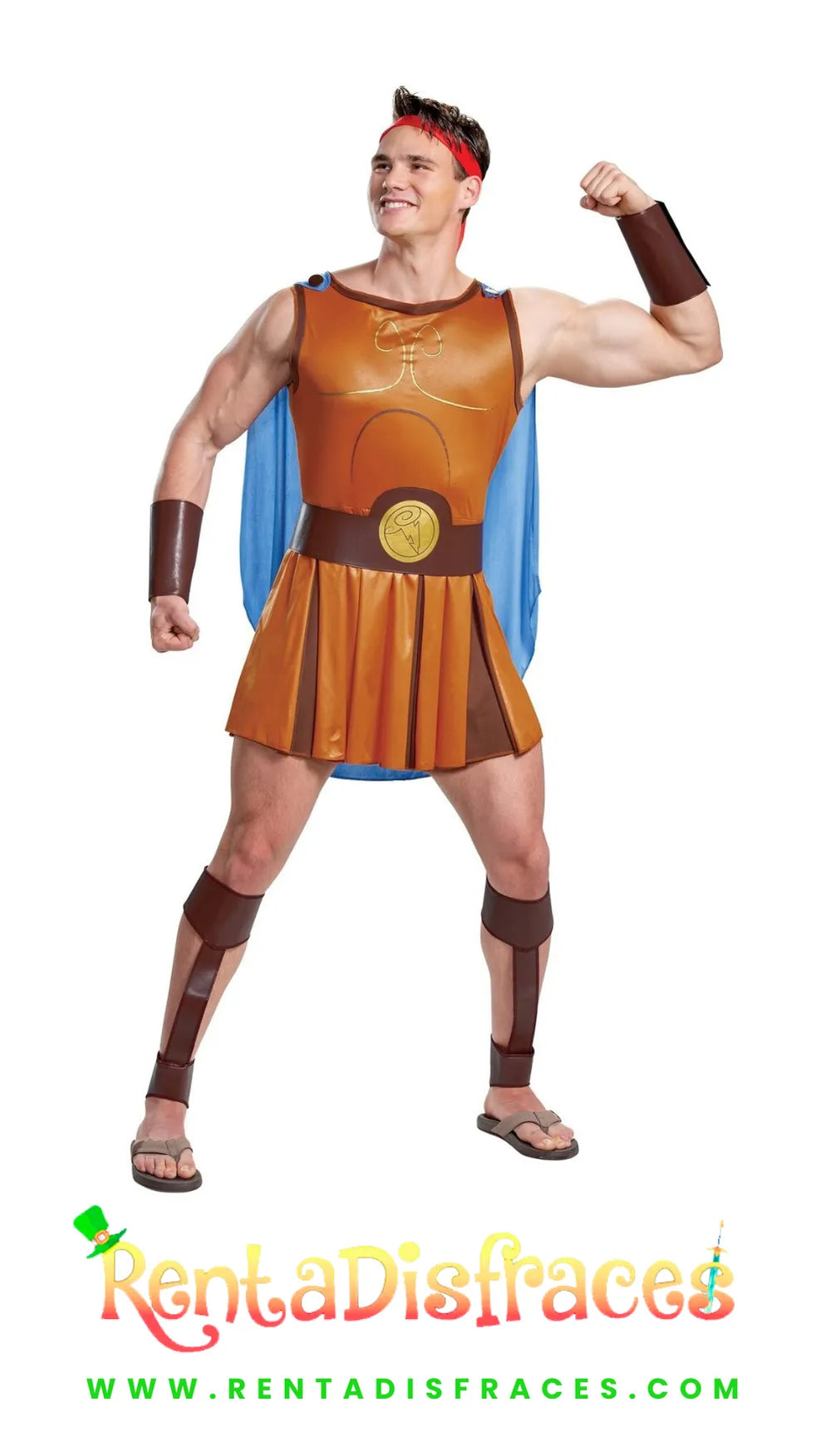 287.- Disfraz de Hércules de Disney