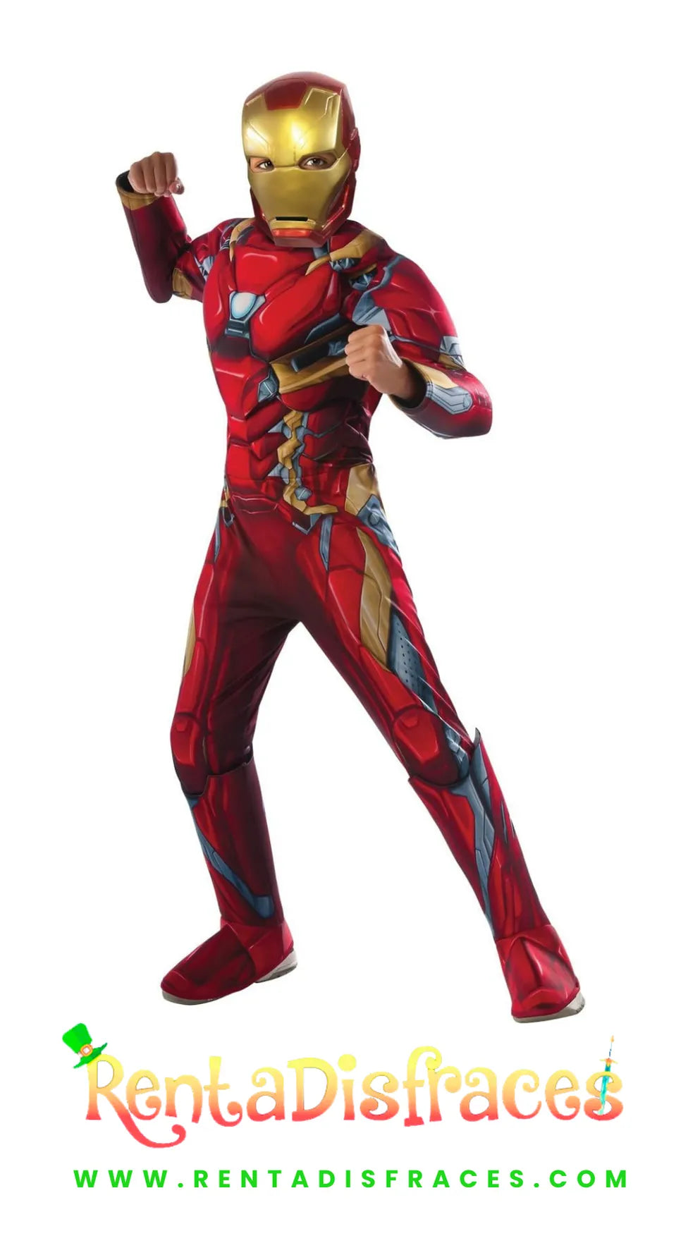 061.- Disfraz de Iron Man