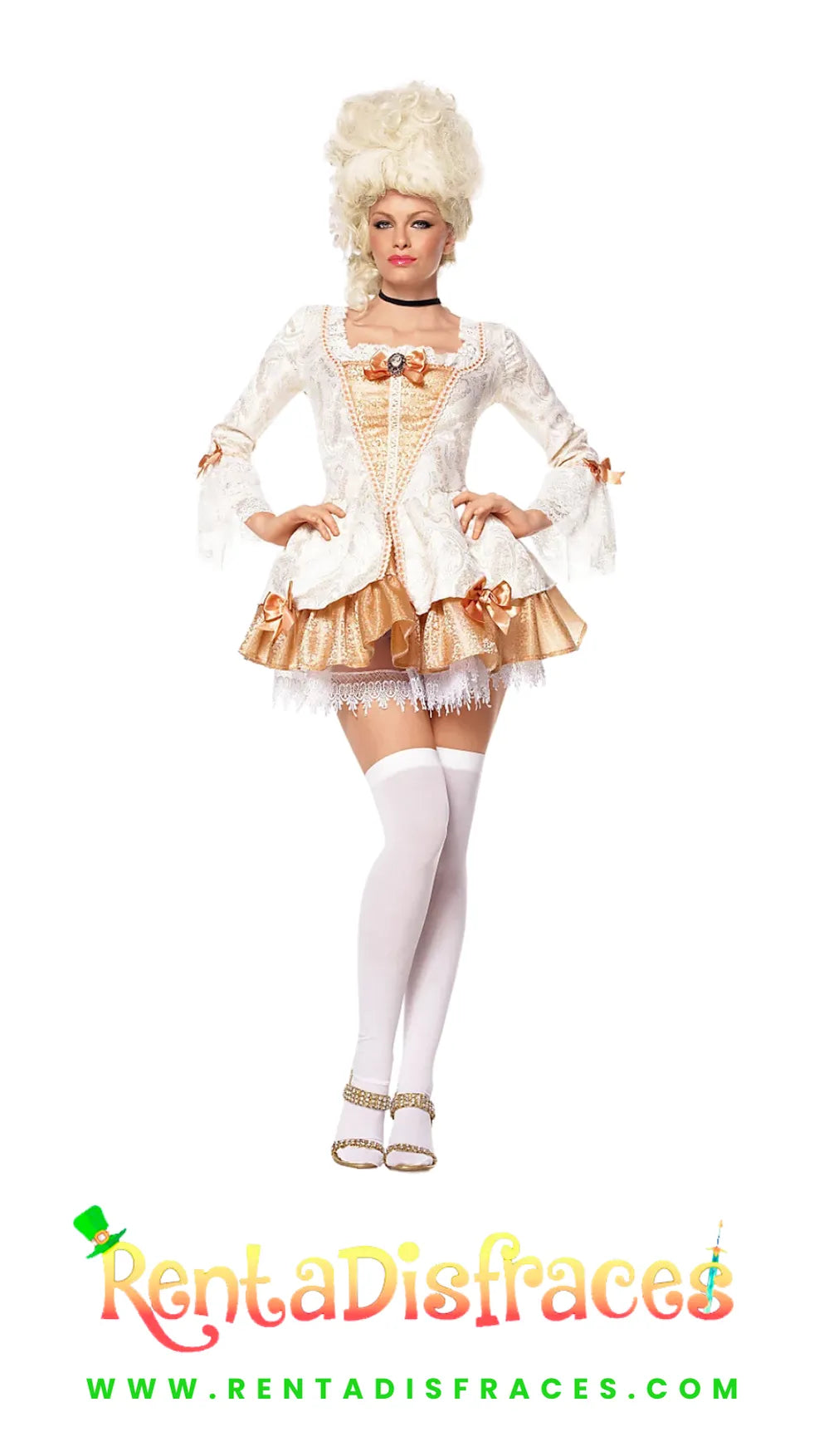 240A.- Disfraz de Lady Marie Beige