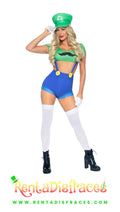 Disfraz de Luigi chica sexy