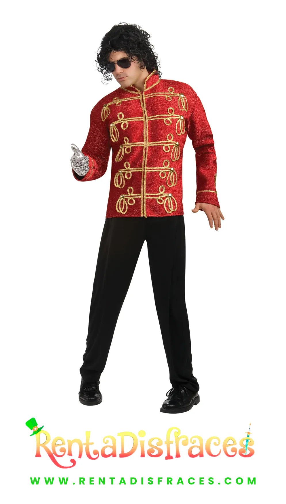 Disfraz de Michael Jackson militar