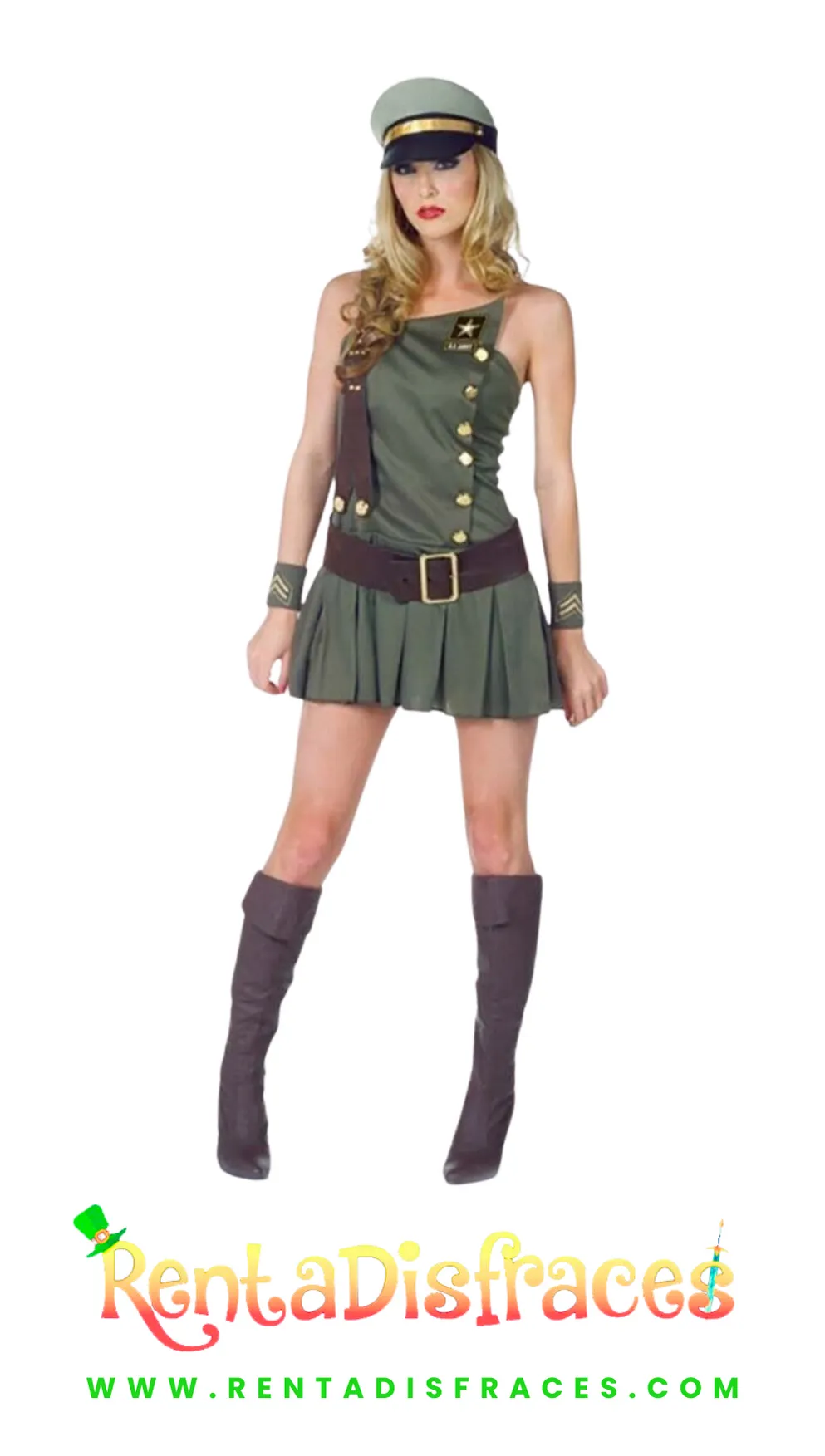 478.- Disfraz de Militar sexy