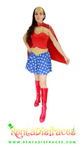 049.- Disfraz de Mujer Maravilla 80´s
