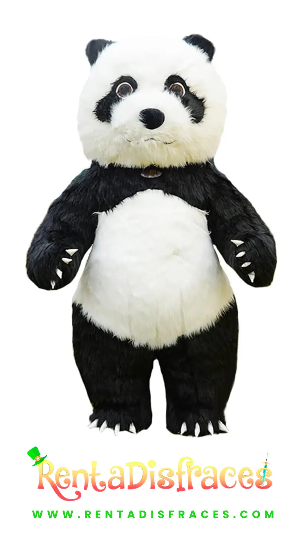 Disfraz de Oso Panda inflable