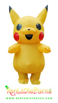 Disfraz de Pikachu inflable