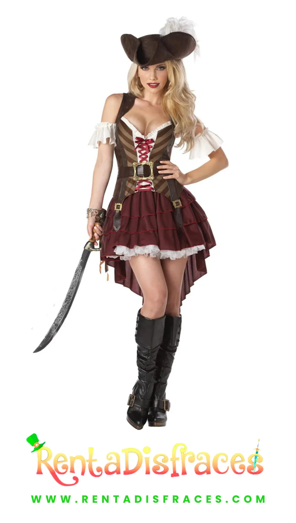 411.- Disfraz de Pirata Seducción