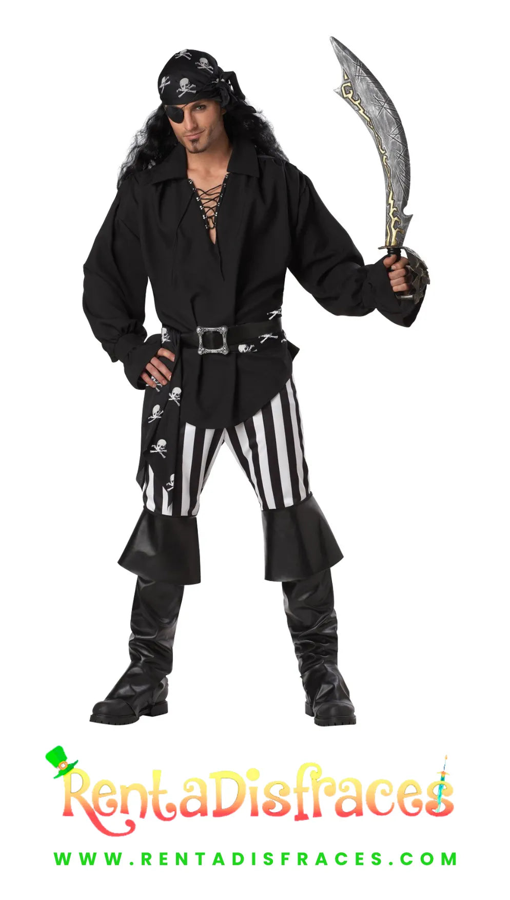 438.- Disfraz de Pirata de la muerte