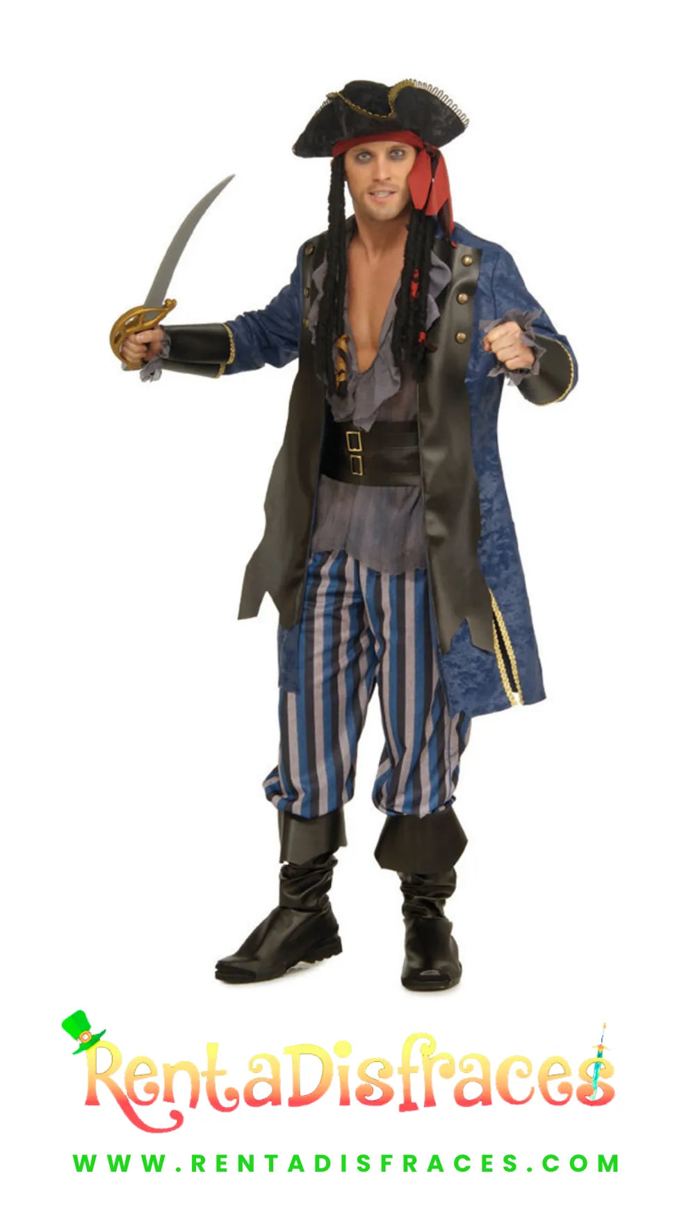 426.- Disfraz de Pirata de los 7 mares