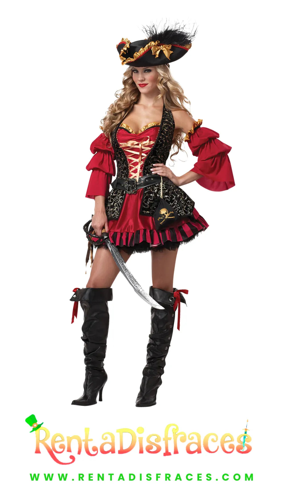 413.-Disfraz de Pirata española