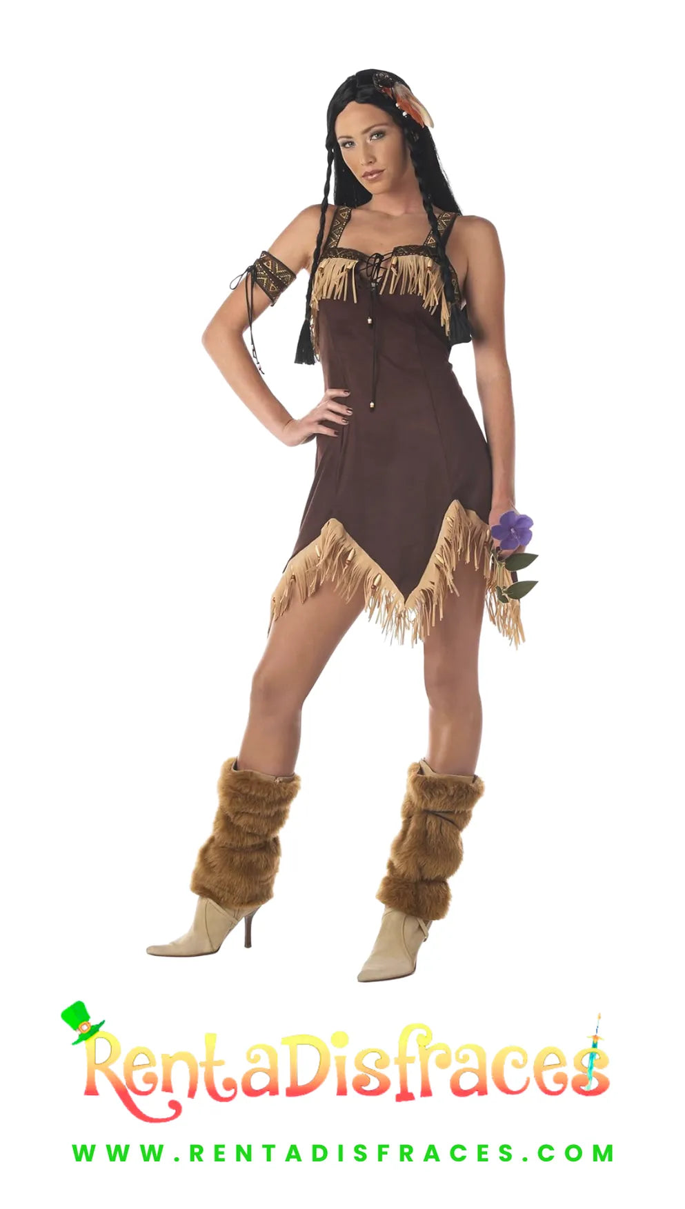 340.- Disfraz de Pocahontas