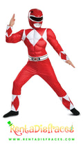 112.- Disfraz de Power Ranger Red