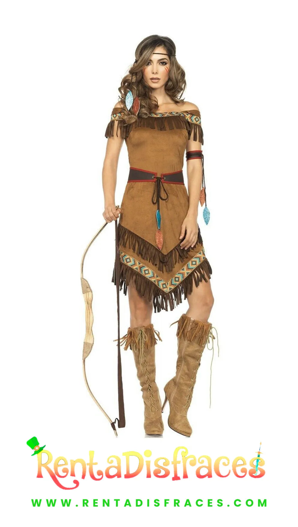 339.- Disfraz de Princesa Pocahontas