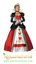 381.- Disfraz de Reina de Corazones Tradicional