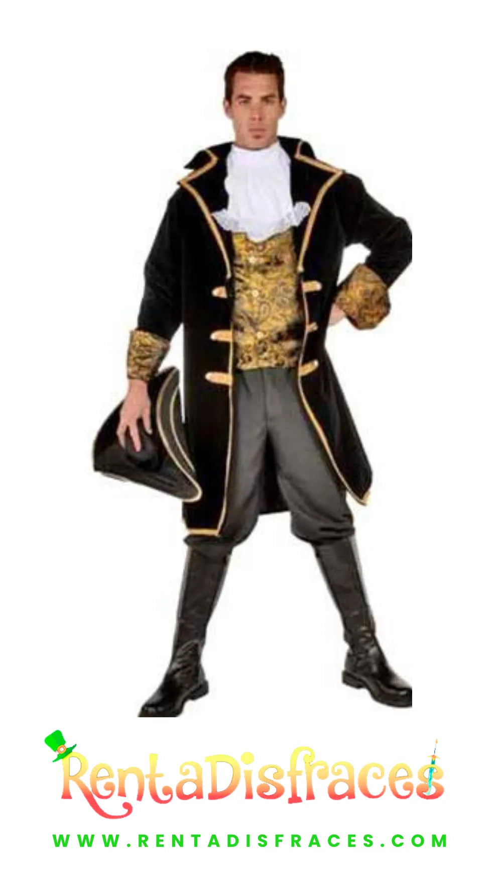 424.- Disfraz de Rey pirata