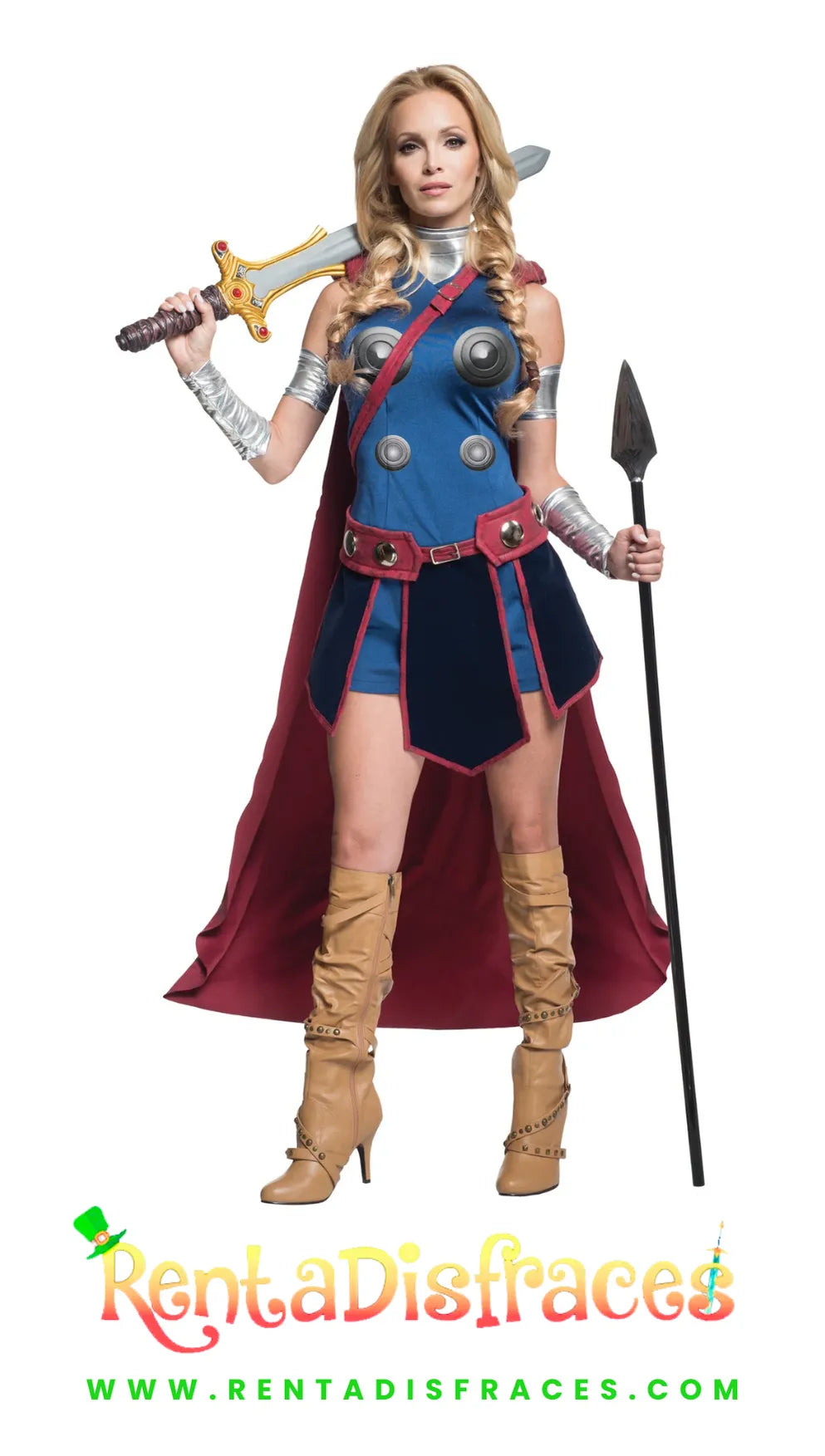 080.- Disfraz de Thor sexy