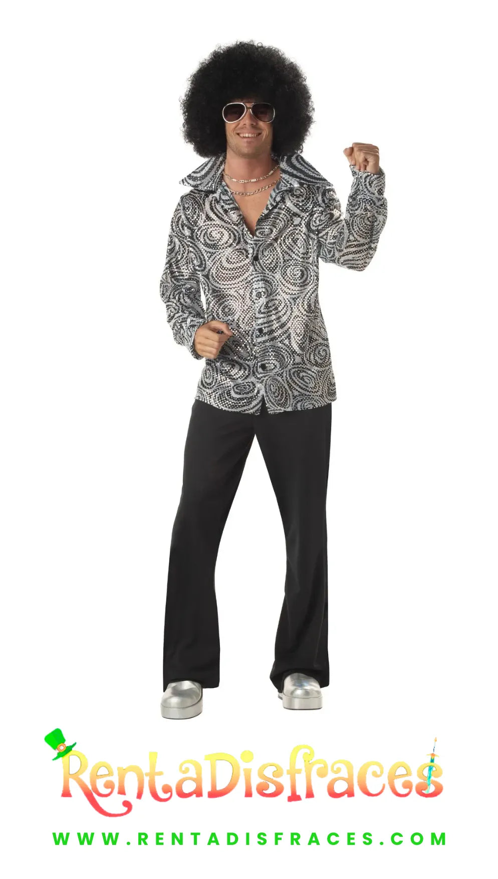 Traje camisa disco