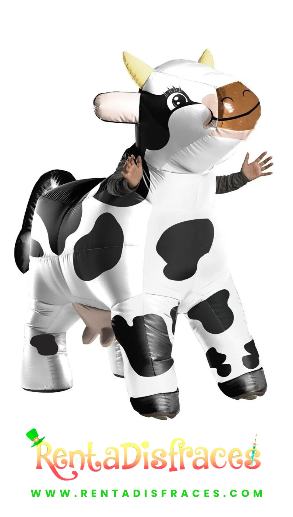 Disfraz de Vaca inflable