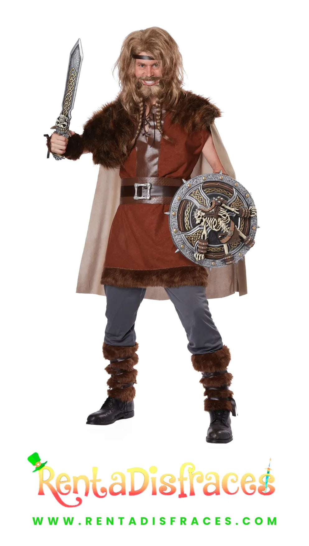 303.- Disfraz de Vikingo