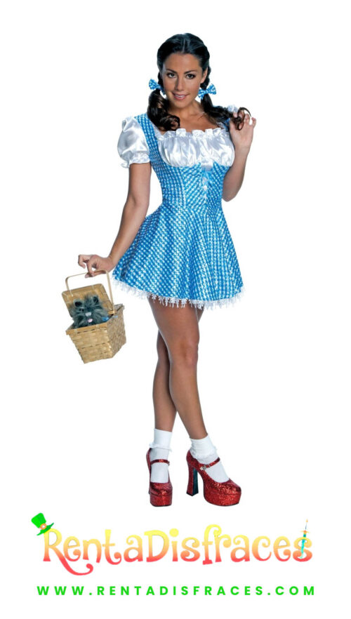 Disfraz de Dorothy, Disfraces de Disney, Renta de disfraces