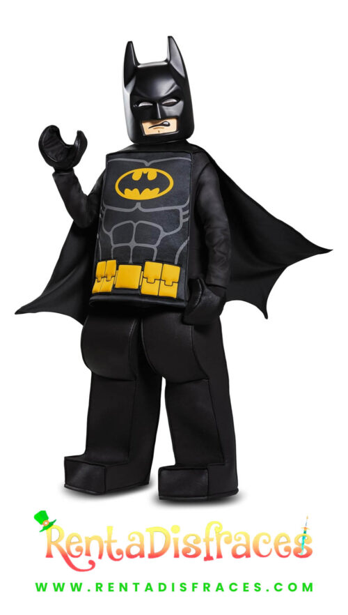 Disfraz de Batman, Disfraz de Batman de Lego, Disfraces de videojuegos, Renta de disfraces