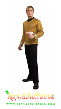 Disfraz de Capitán Kirk, Disfraces de Star Trek, Disfraces de Viaje a las estrellas, Renta de disfraces
