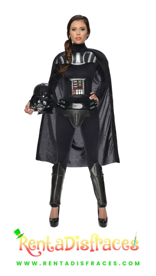 Disfraz de Darth Vader sexy, Disfraces de la Guerra de las Galaxias, Disfraces de Star Wars, Renta de disfraces