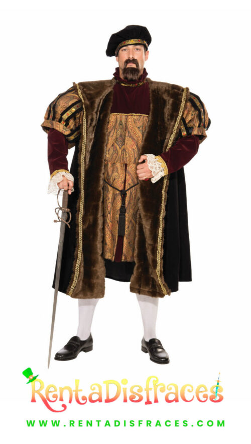 Disfraz de Henry VIII, Disfraces de Reyes y reinas, Renta de disfraces