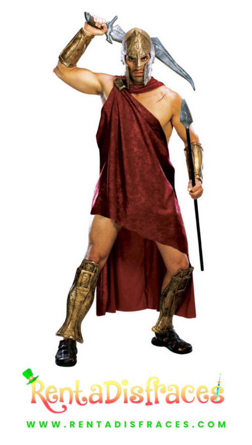 Disfraz de Spartan, Disfraces de Reyes y reinas, Renta de disfraces