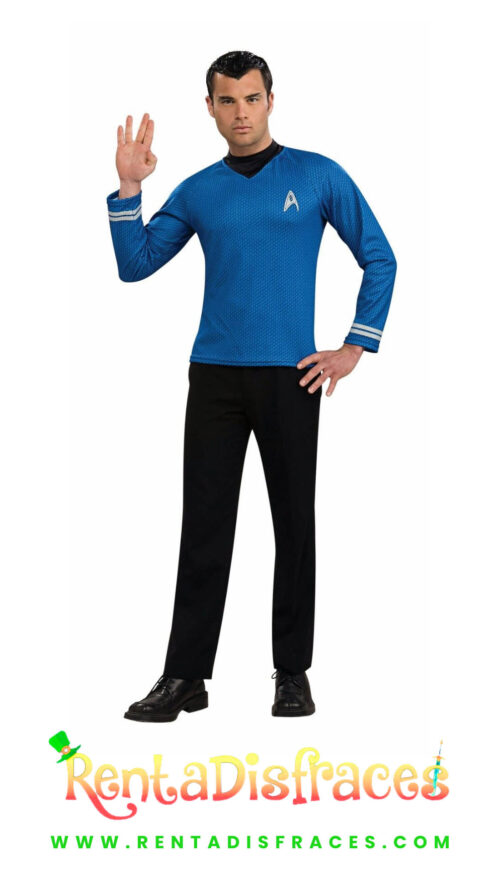 Disfraz de Spock, Disfraces de Star Trek, Disfraces de Viaje a las estrellas, Renta de disfraces