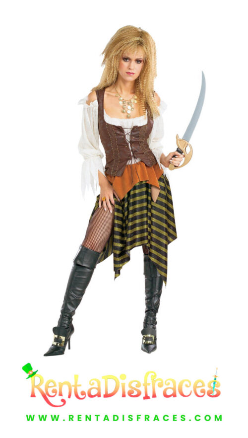 Disfraz de Sweet Pirate, Disfraz de pirata sexy, Disfraces de piratas, Renta de disfraces