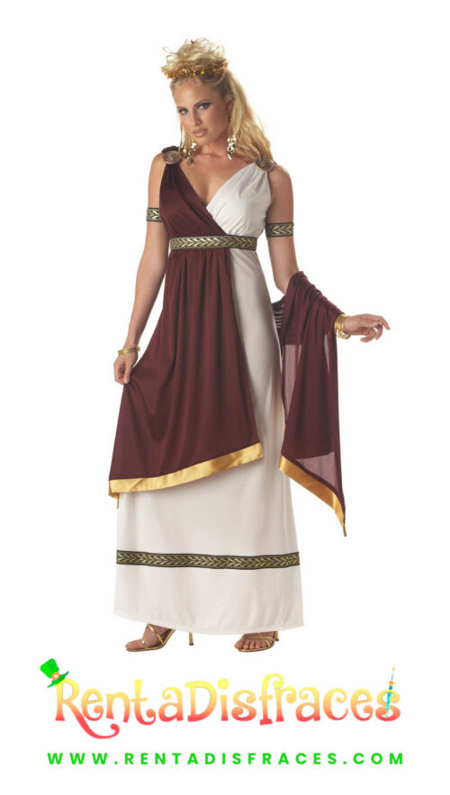 Disfraz de emperatriz romana, Disfraces de Reyes y reinas, Renta de disfraces