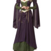 Disfraz de princesa medieval, Disfraces de Reyes y reinas, Renta de disfraces
