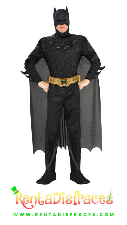 Disfraz de Batman, Disfraces Superhéroes y villanos, Renta de disfraces